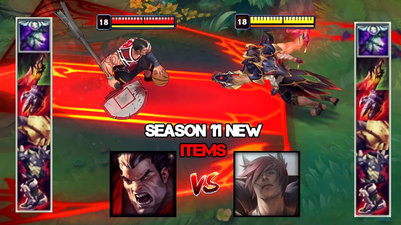SETT vs DARIUS S11 NEW ITEMS FULL BUILD FIGHTS & Best Moments!