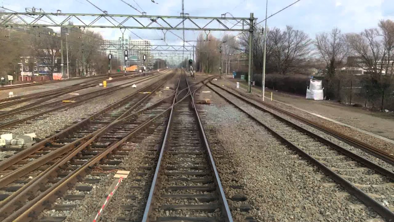 Cabinerit Rotterdam CS - Leiden Centraal via Delft Spoorviaduct