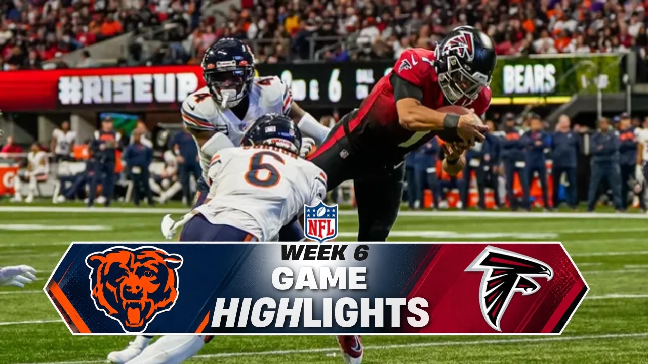 Chicago Bears vs Atlanta Falcons Highlights | Oct 18, 2026 l NFL Week 6