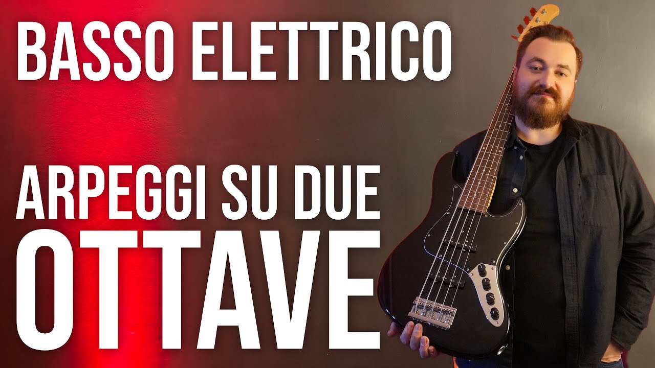 Basso Elettrico: Arpeggi Su Due Ottave (lezioni-chitarra.it)