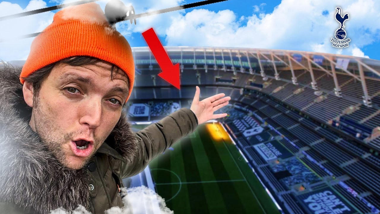 Subo al tejado del Tottenham Hotspur Stadium