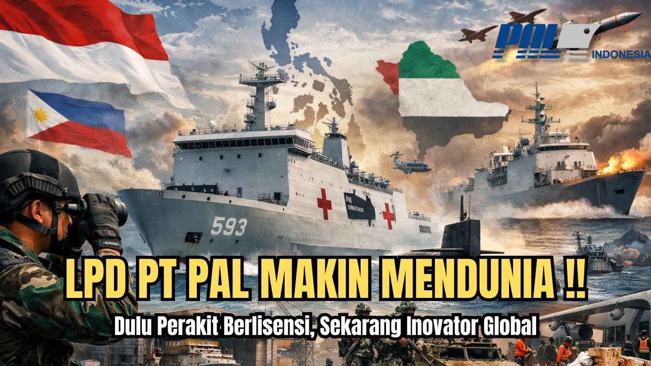 Gila! Kapal Perang Buatan Indonesia Kini Jadi Incaran Dunia: Rahasia LPD PT PAL!