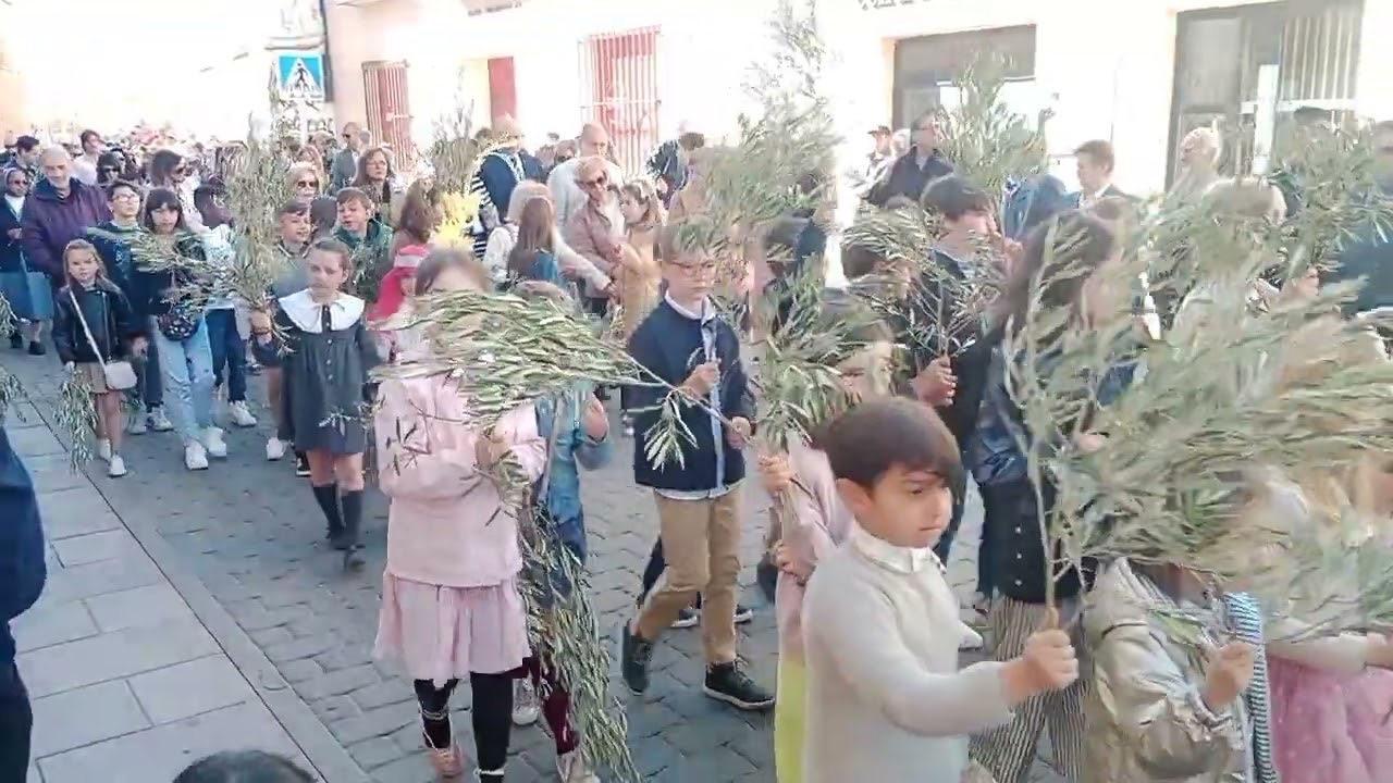 PROCESION DOMINGO DE RAMOS -ALCAZAR DE SAN JUAN ESPAÑA