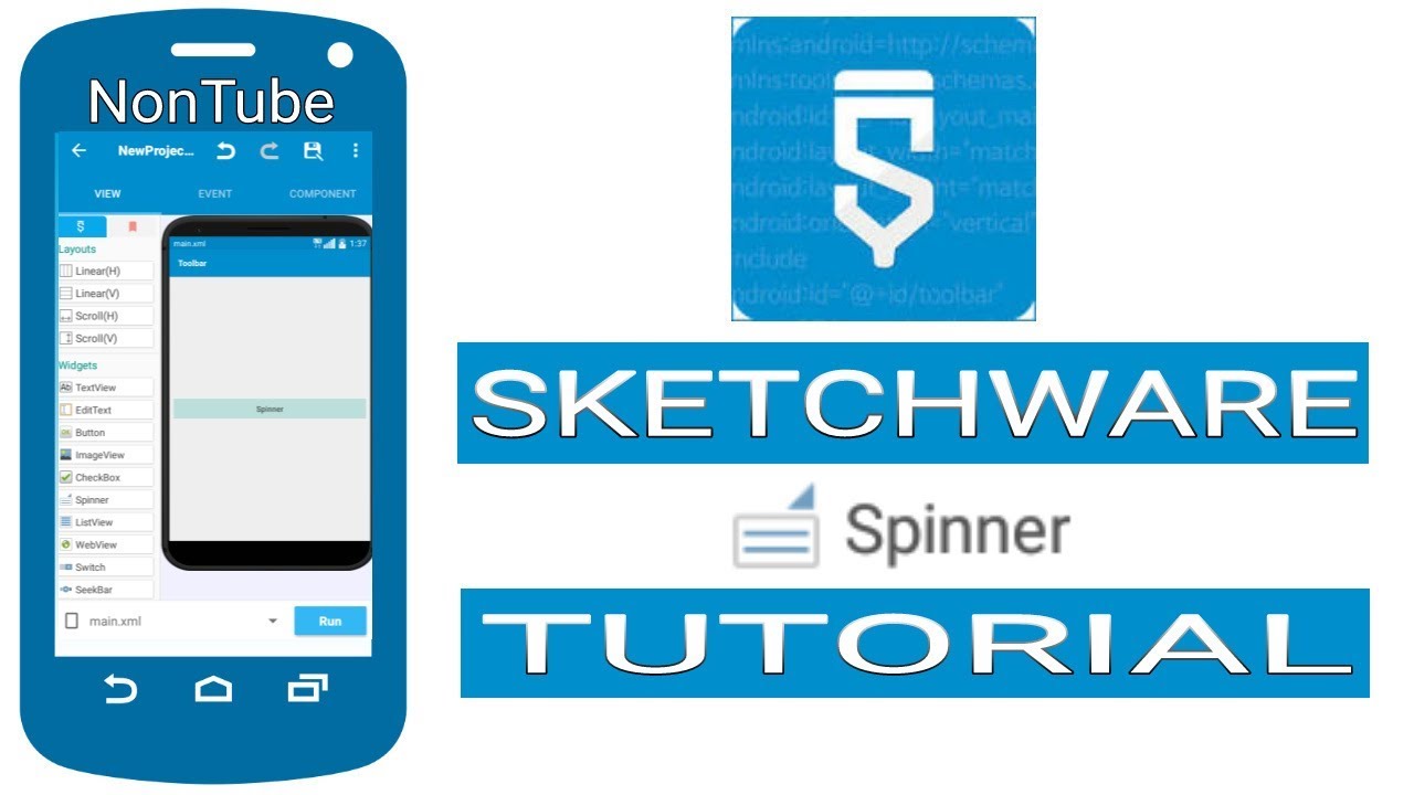 Sketchware Spinner To Webview Tutorial | NonTube