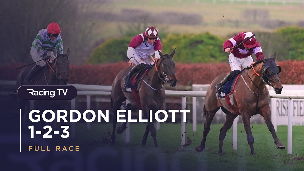 Pertemps possible Staffordshire Knot leads home Gordon Elliott 1-2-3 | Boyne Hurdle | Full Replay