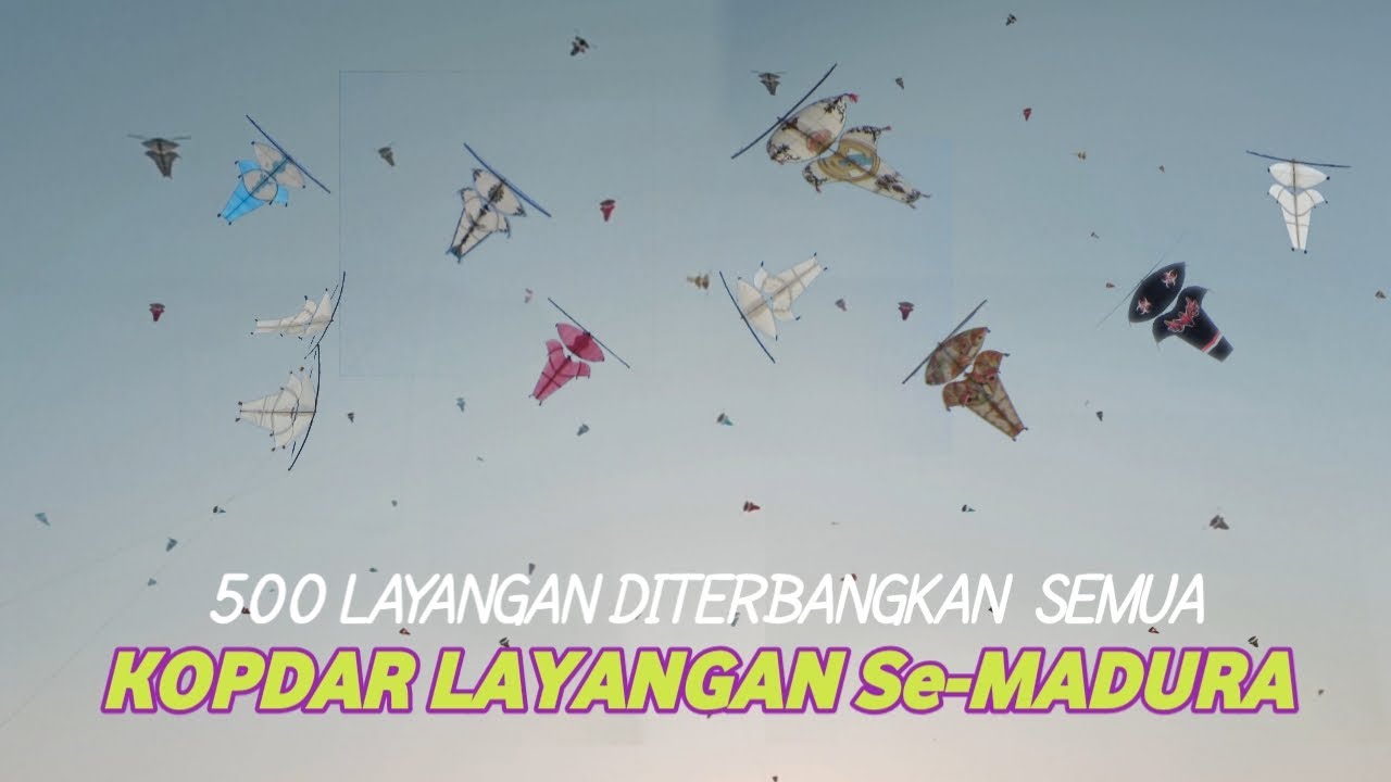 full kopdar layangan Se-Madura bikin merinding