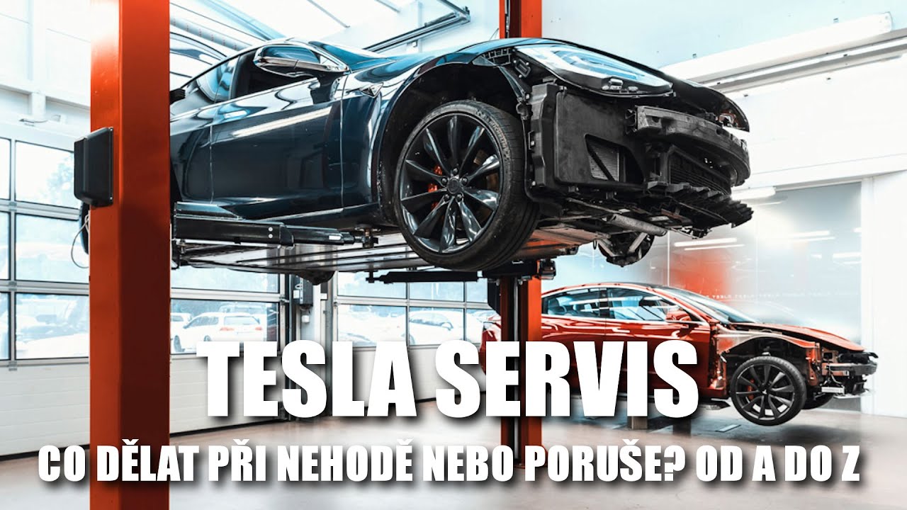 Servis Tesly bez stresu: Jak ho najít, záruka, nehoda i výměna skla – praktický návod