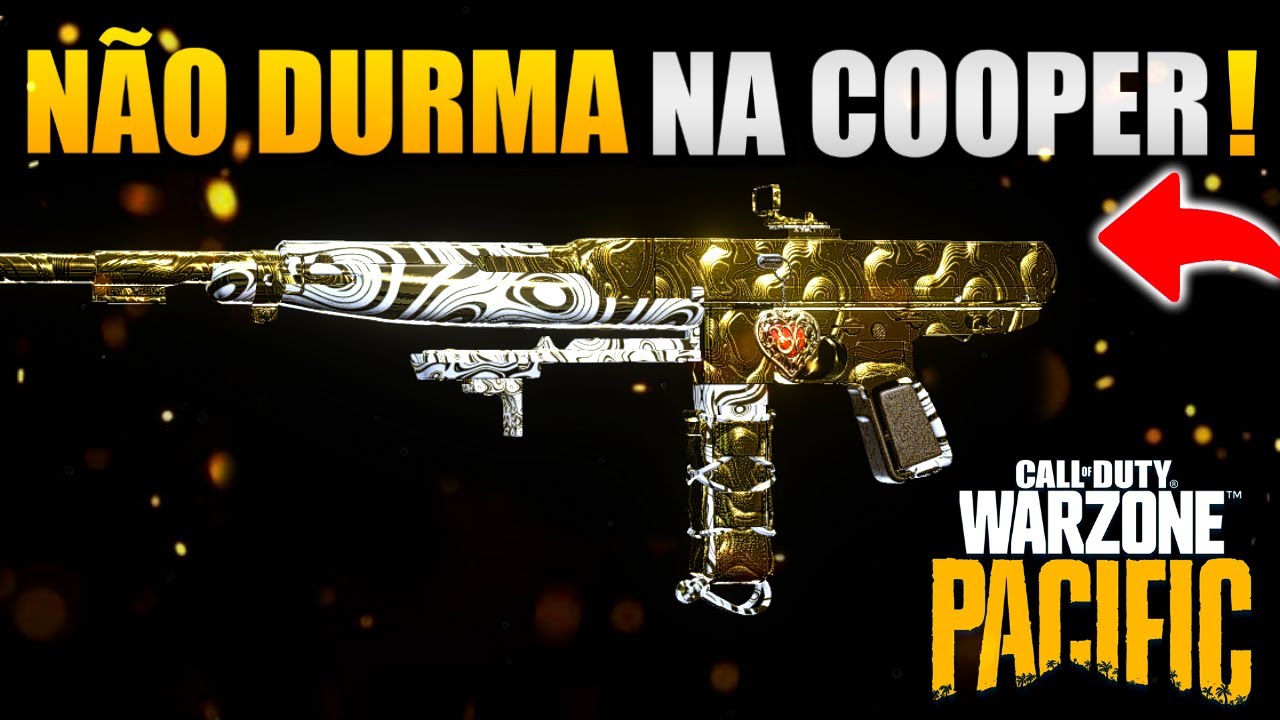 *AMASSANDO GERAL* a CARABINA COOPER! MELHOR CLASSE CARABINA COOPER WARZONE PACIFICO
