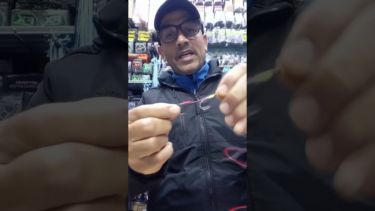 طريقة تركيب سنارتين في خيط واحد استهداف الأسماك الكبيرة 