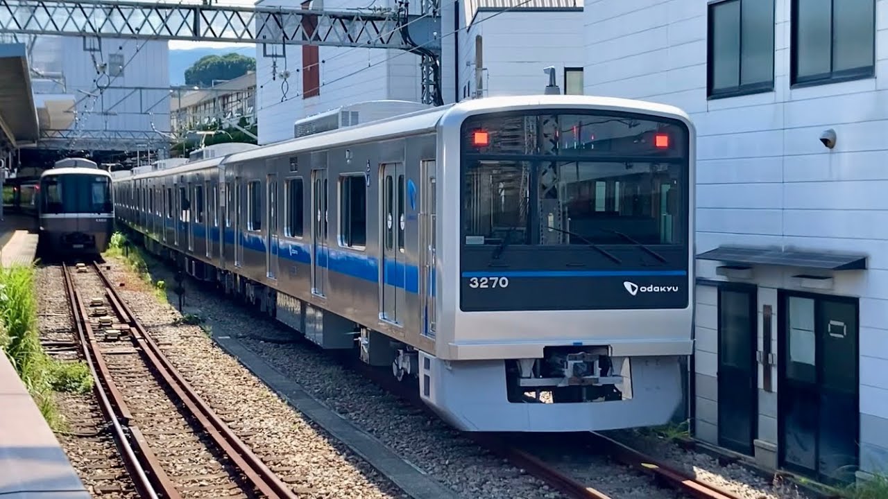 小田急 3000形 3270F 試運転 小田原駅（2025/07/28）