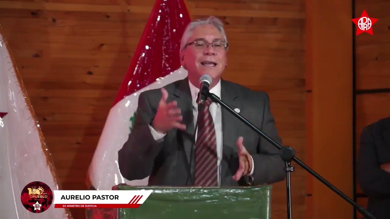 Centenario del APRA (día central) - Aurelio Pastor