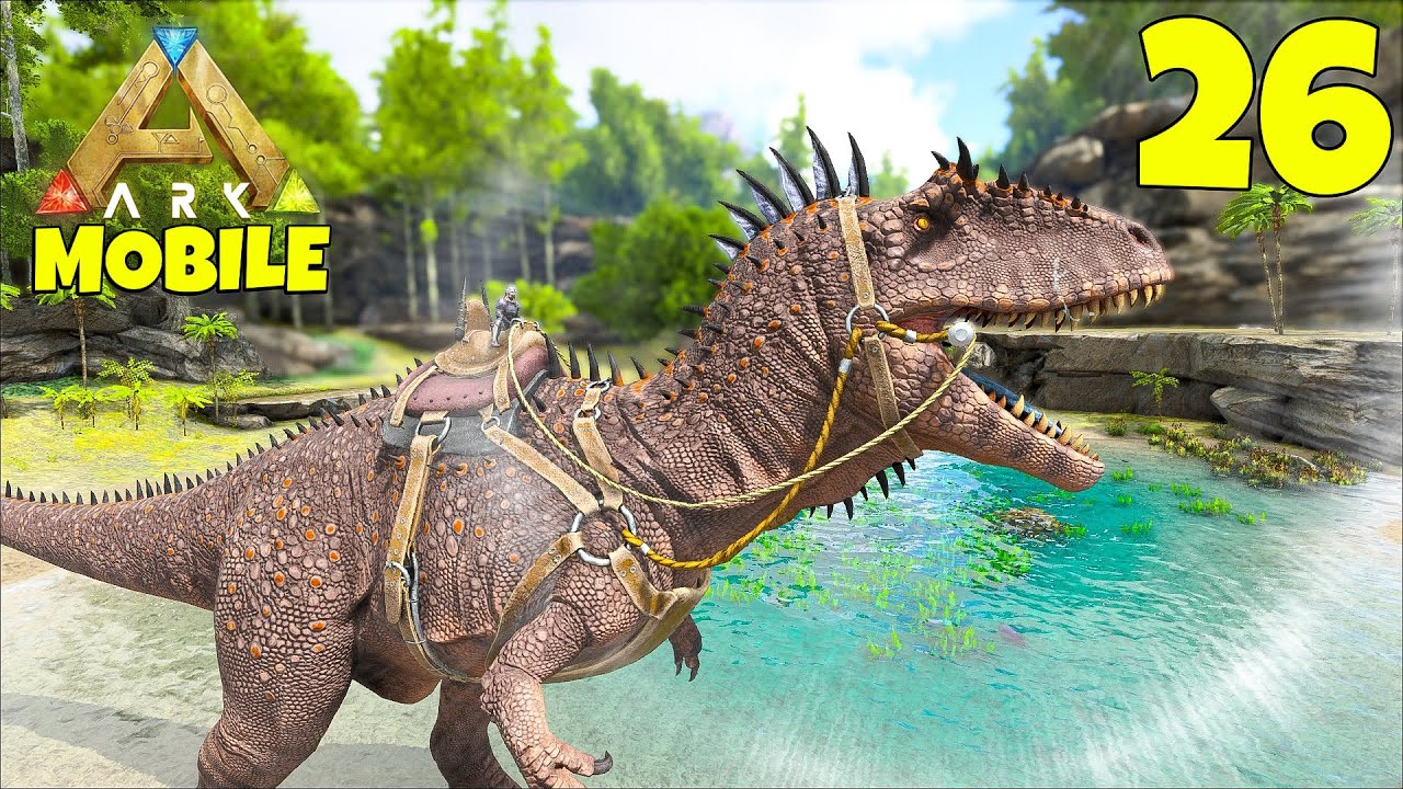 I Didn’t Know This While Taming Charcha 🥶 - The Island Episode 26 | Ark Mobile Ultimate