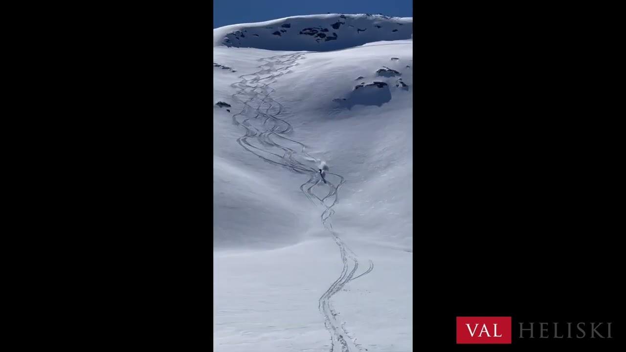 Heliski Experience April 2023 - Glorious sunshine and knee deep powder
