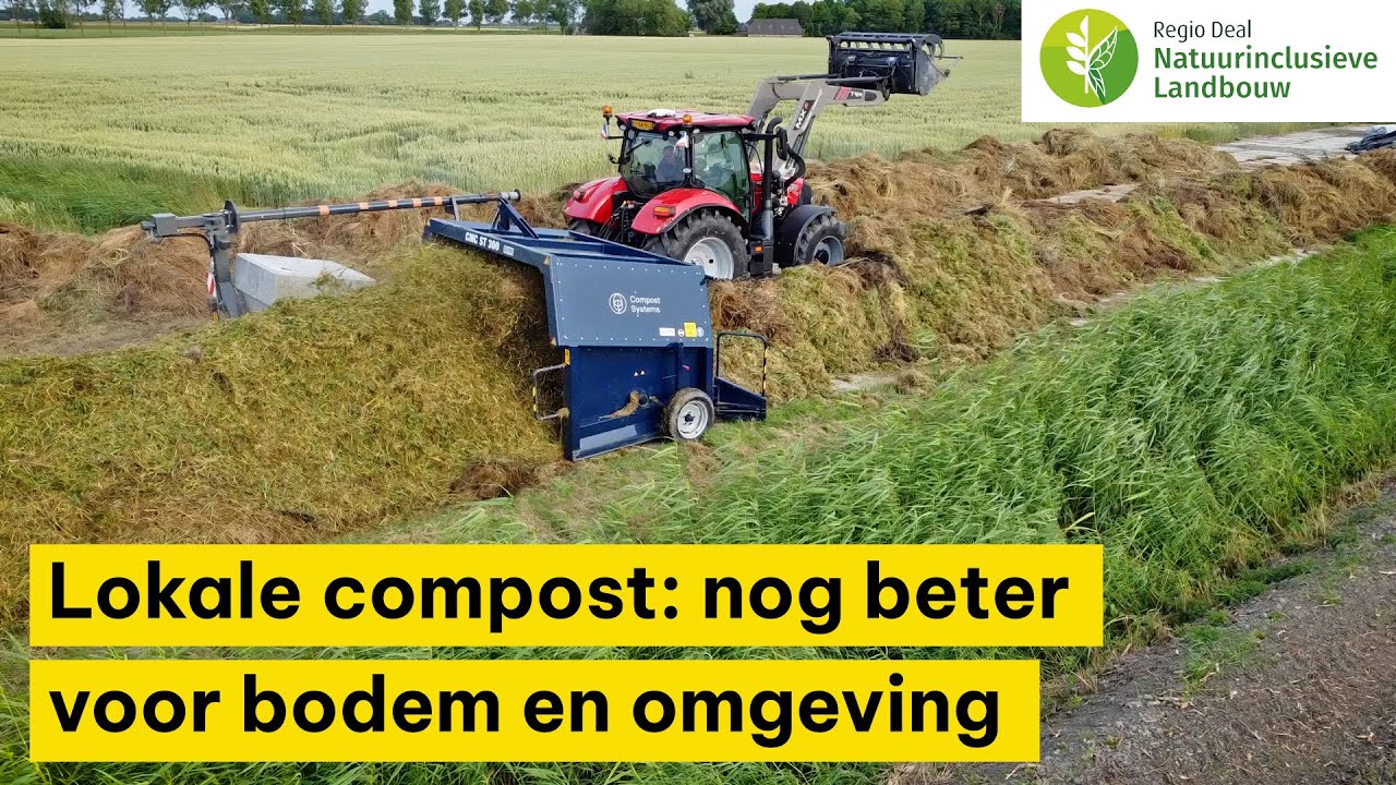 Compost uit de regio heeft grote meerwaarde voor akkerbouwer Hegge