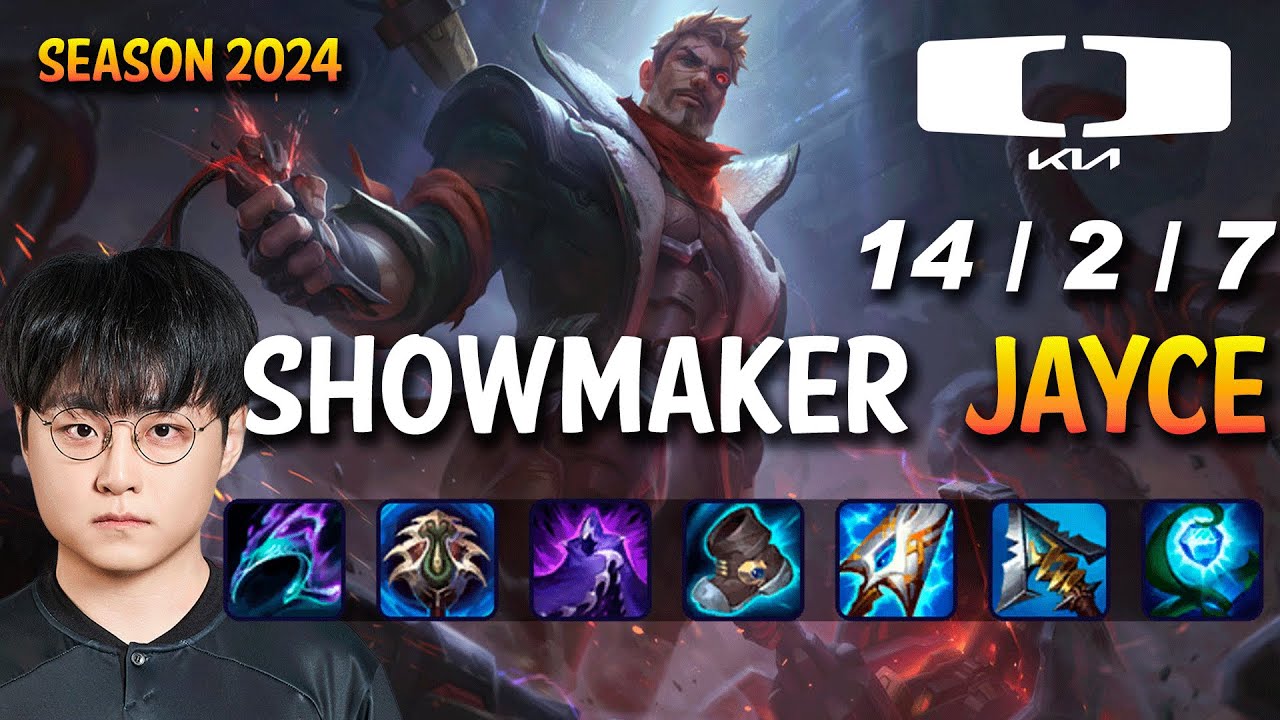 DK ShowMaker JAYCE vs NEEKO Mid - Patch 14.6 KR Ranked CHALLENGER | lolrec