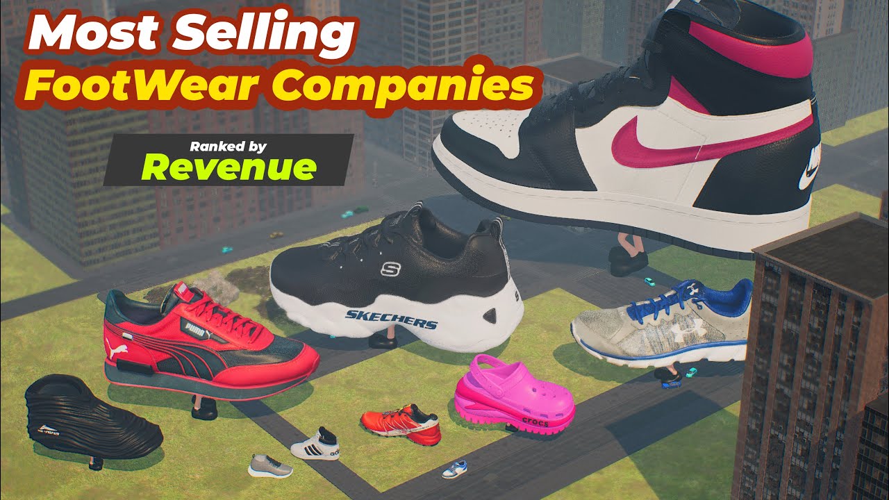 Top Footwears Companies by Revenue | Most Selling Shoes brands