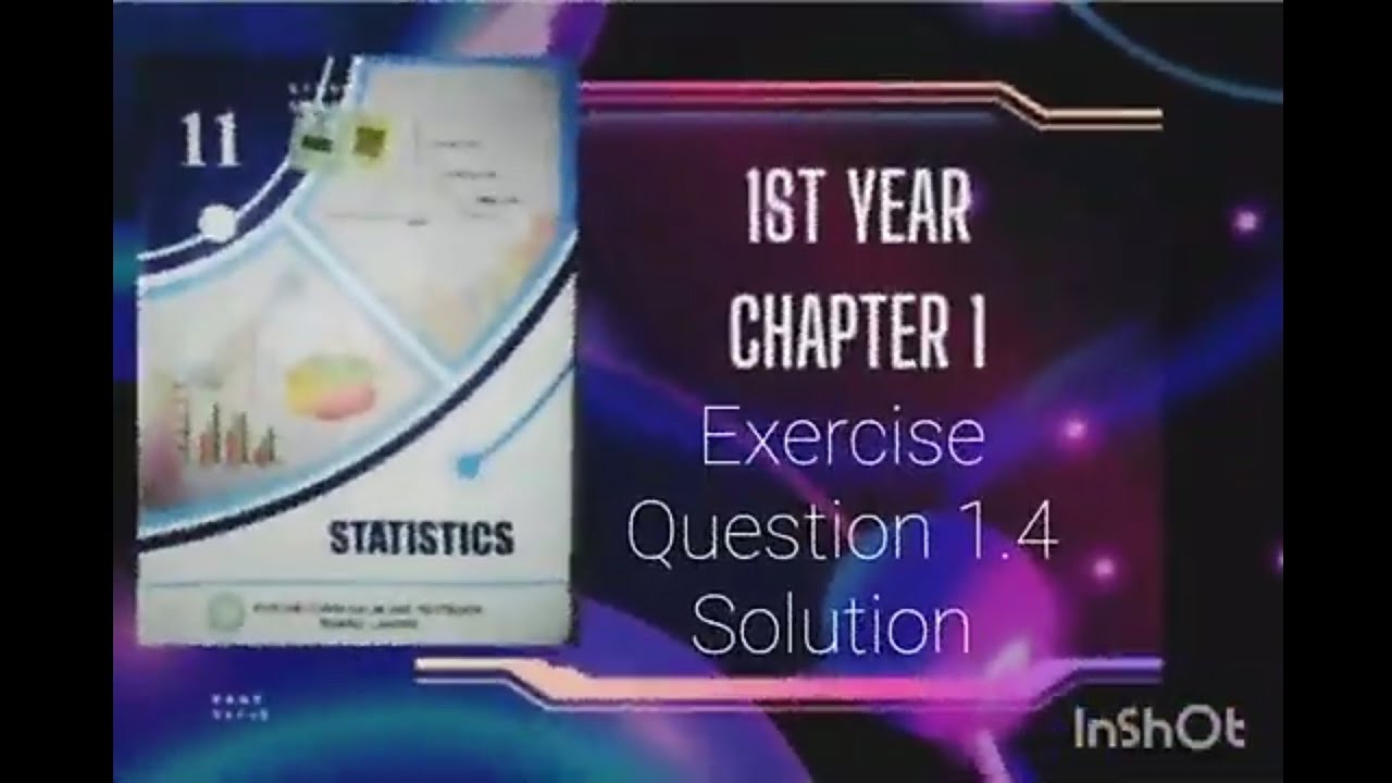 Exercise 1 question 1.4 1st year