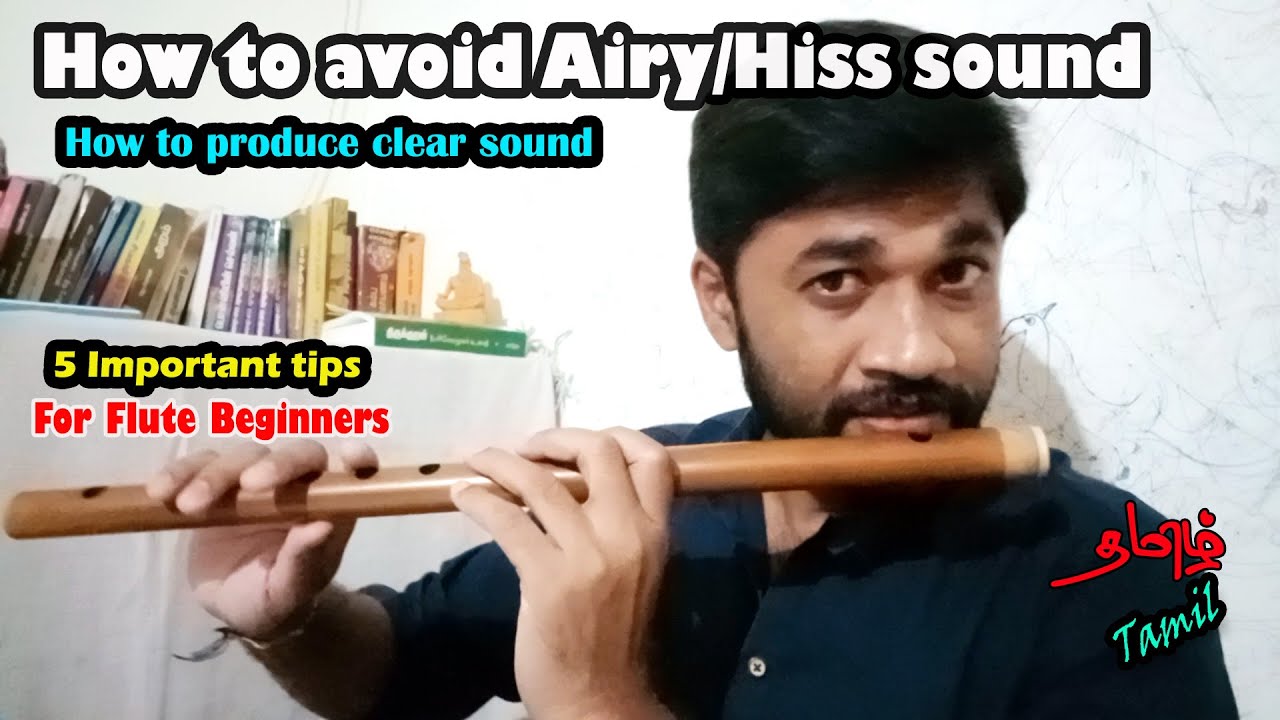 How to produce clear sound | how to avoid Airy flute sound | Flute Beginners