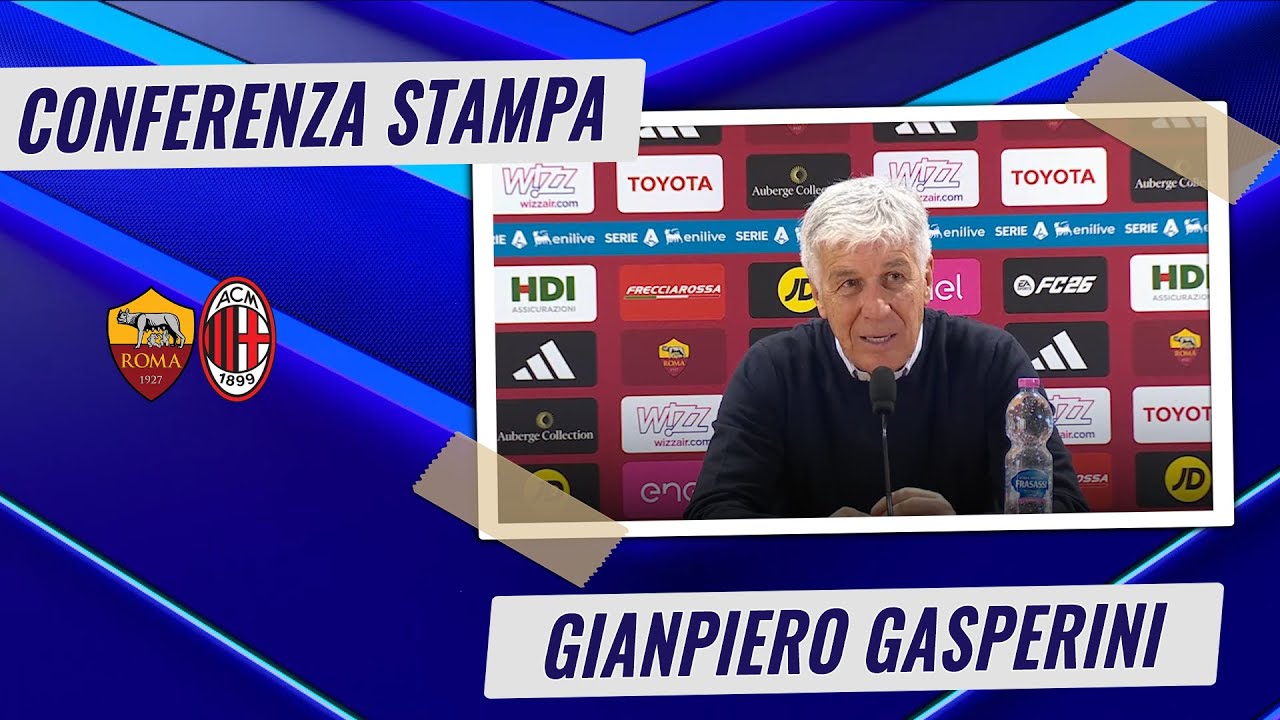 Conferenza stampa | Gasperini dopo Roma 1-1 Milan 25/01/2026