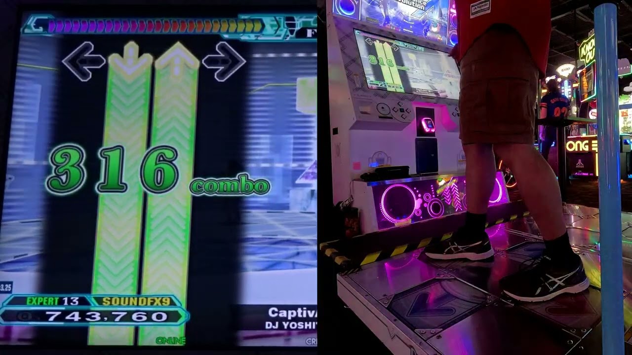 CaptivAte～誓い～ - EXPERT (13) - AA#652 (Good Full Combo) on Dance Dance Revolution A20 PLUS (AC, US)