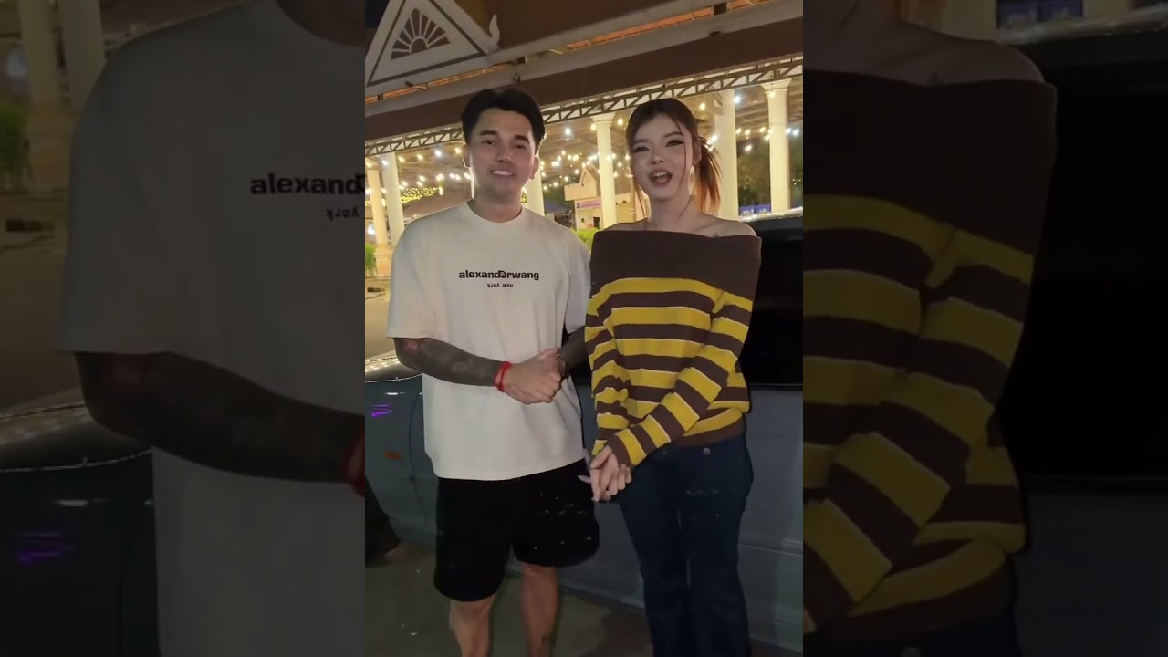 Wow! សុខ លីន Suprise សង្សារ ថ្ងៃ Valentine's day ឡានមួយគ្រឿង🎁 Sok Lin And BoyFriend