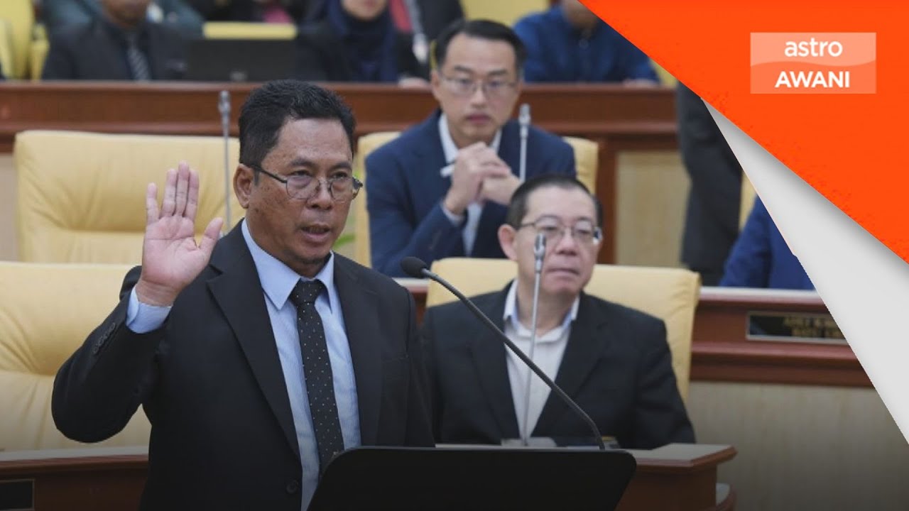 Pasca PRK SG Bakap: Abidin angkat sumpah ADUN Sungai Bakap