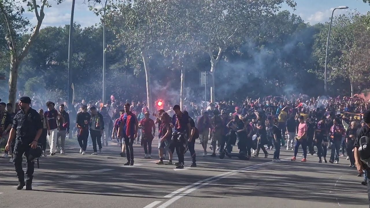 Corteo Barça vs Real Madrid. 🔔 SUSCRIBETE 🔔  GRACIAS.