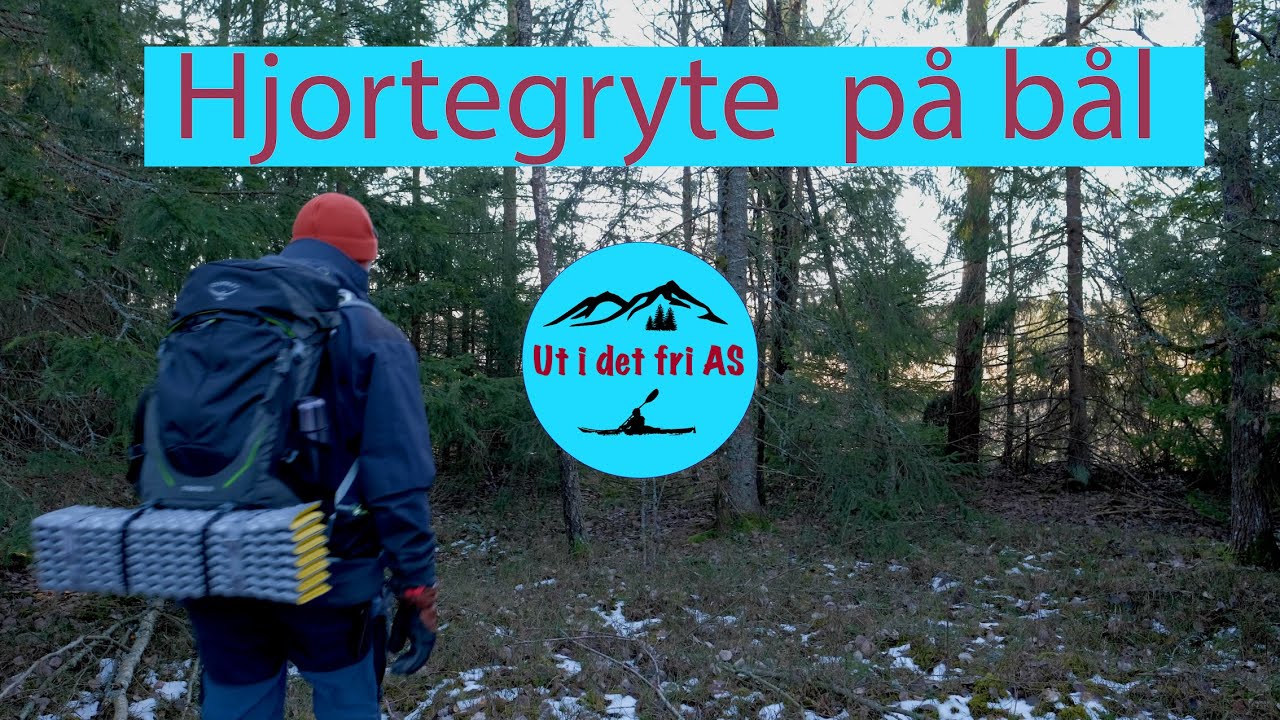 Friluftsliv - Hjortegryte på bål