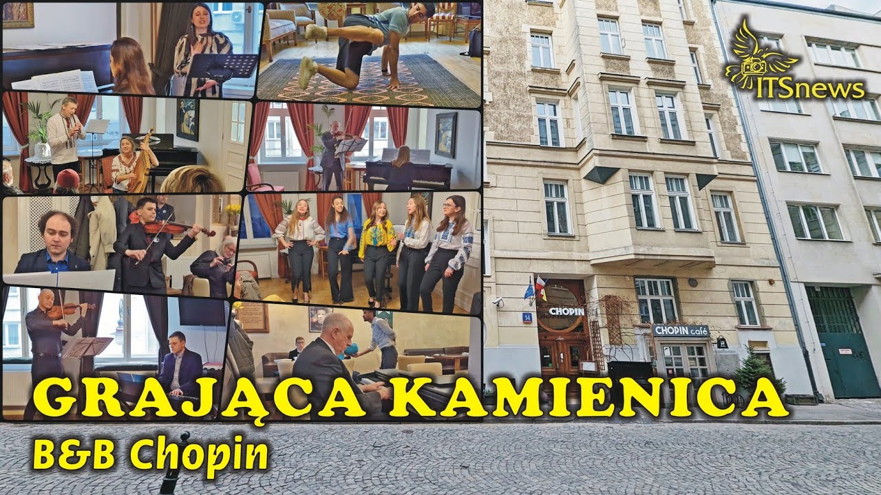 Grająca Kamienica. Koncerty urodzinowe Chopina. B&B Chopin.