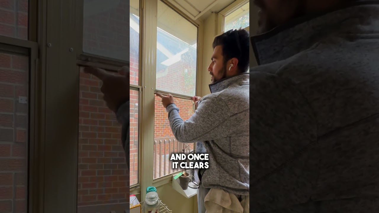 How to take out a Storm Window - #windowcleaning #tips