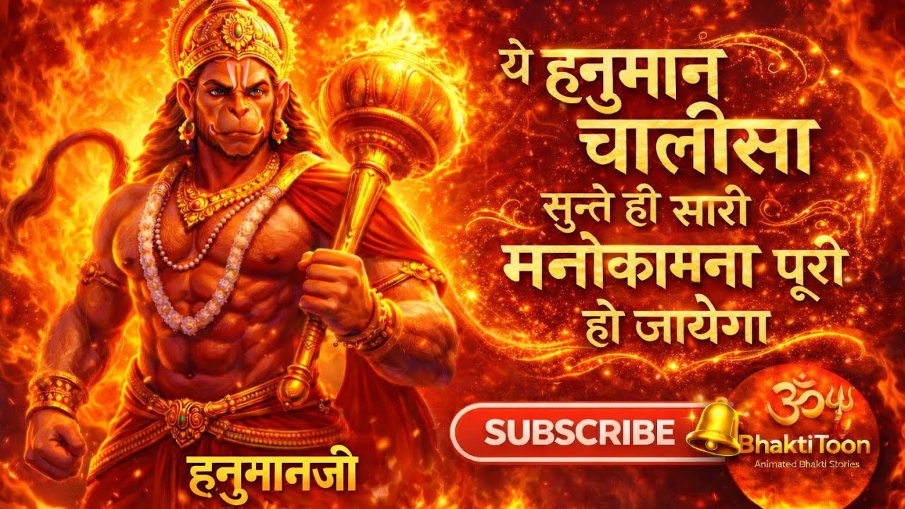 👉 Hanuman Chalisa Full | हनुमान चालीसा | Powerful Bhakti Song | Morning Powerful Bhakti 2026