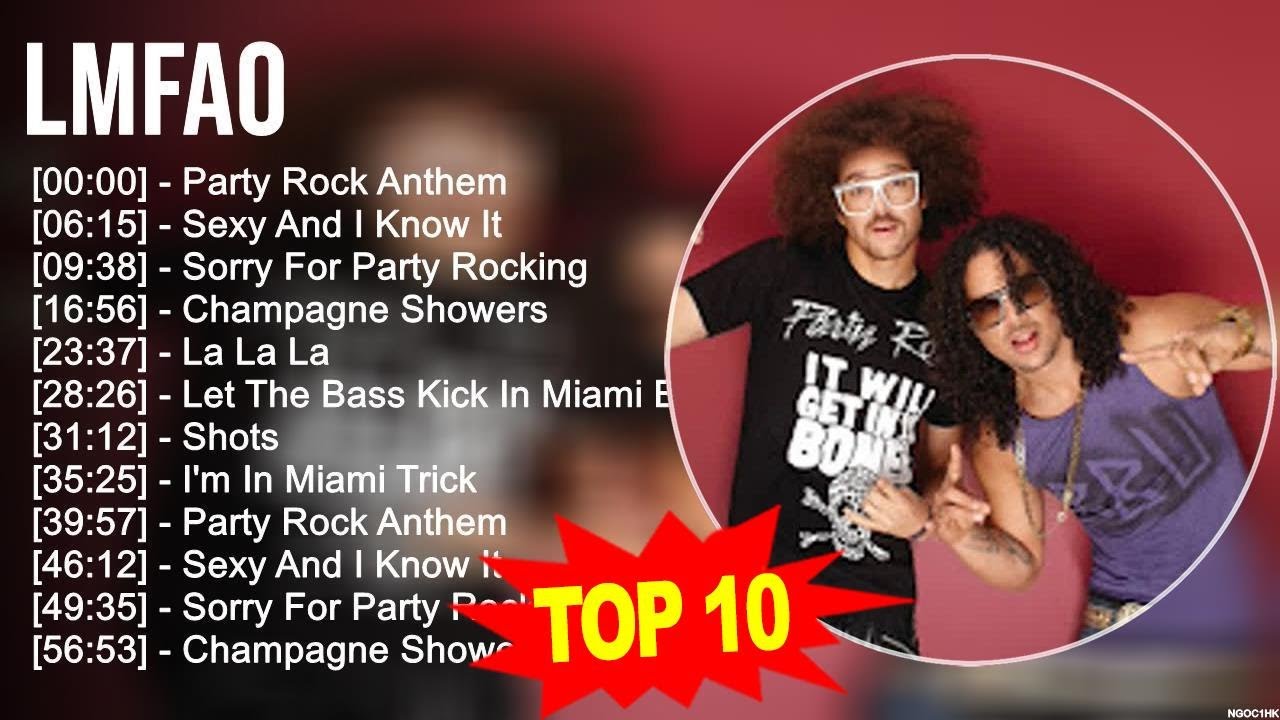 L.M.F.A.O Greatest Hits ~ Top 100 Artists To Listen in 2023
