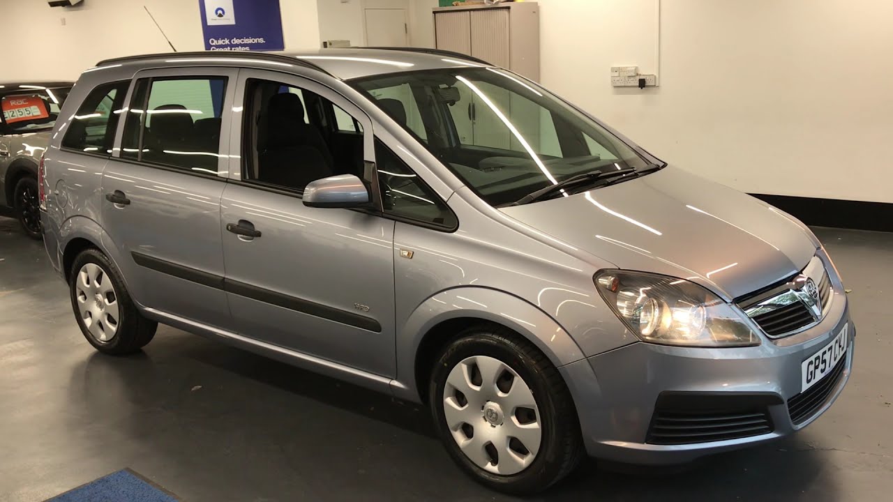 [SOLD] 2007 57 VAUXHALL ZAFIRA 2.2 LIFE 16V 5d 154 BHP