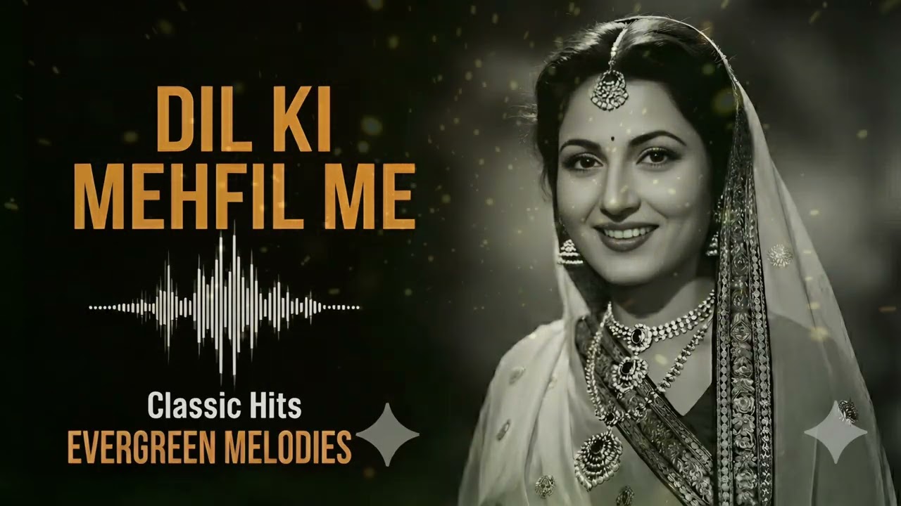 Dil Ki Mehfil Mein Tera Noor Hai ✨ | 90s Bollywood Style Romantic Song | Evergreen Love