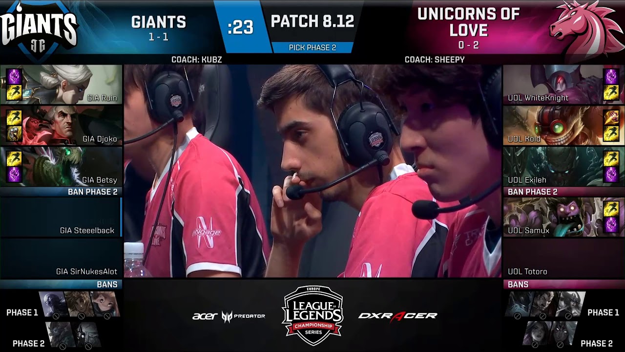 GIA vs. UOL - Неделя 2 Игра 11 | LCS EU Summer 2018 Split Must See