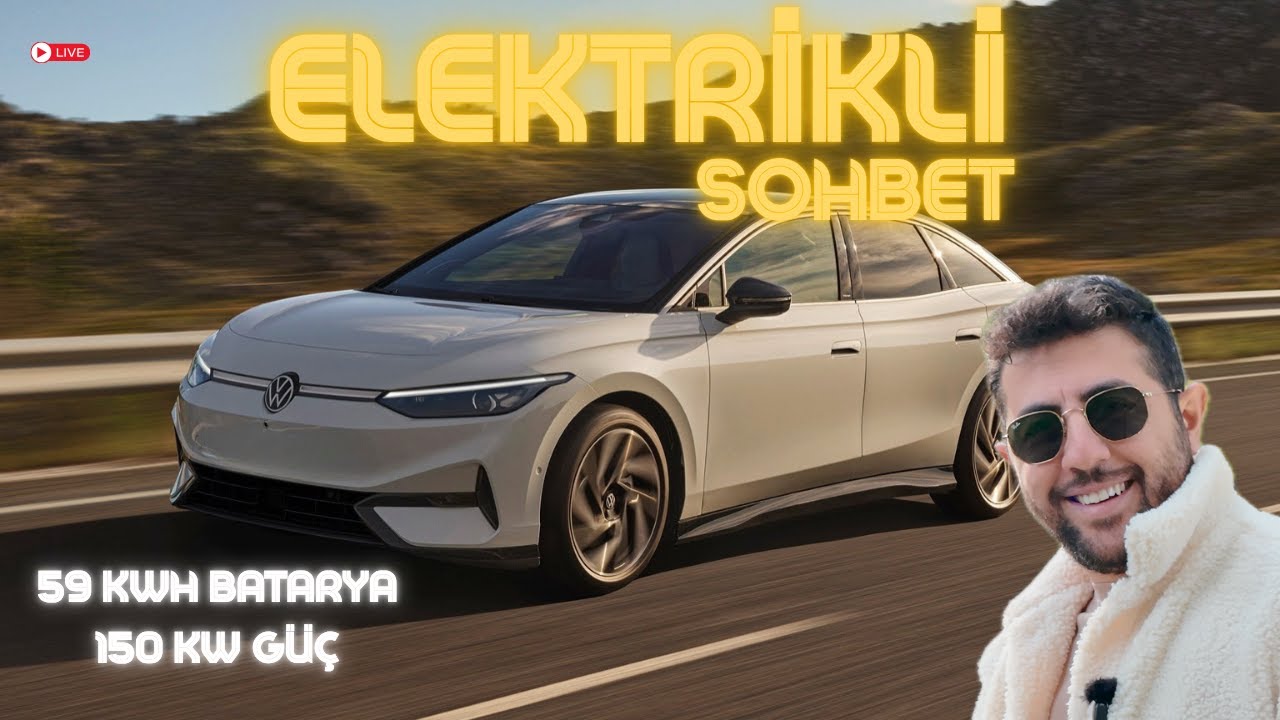 HAFTALIK ELEKTRİKLİ ARA&Ccedil; SOHBETİ / 150 KW G&Uuml;&Ccedil;L&Uuml; İD7 GELİR Mİ ? GELİRSE NE KADAR OLUR ? #live #canlı