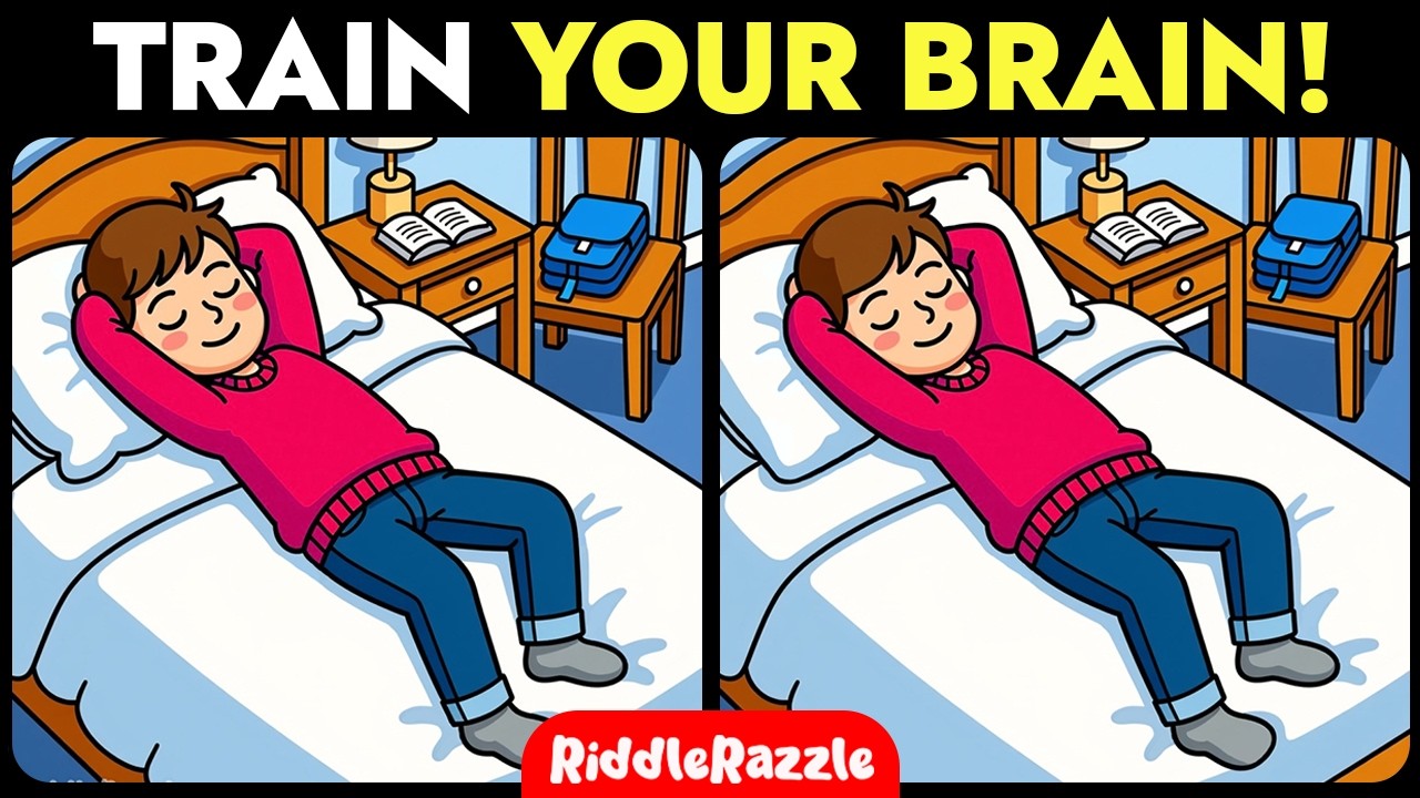 Train Your Brain / Spot 3 Differences! Try This 10-Minute Brain Workout