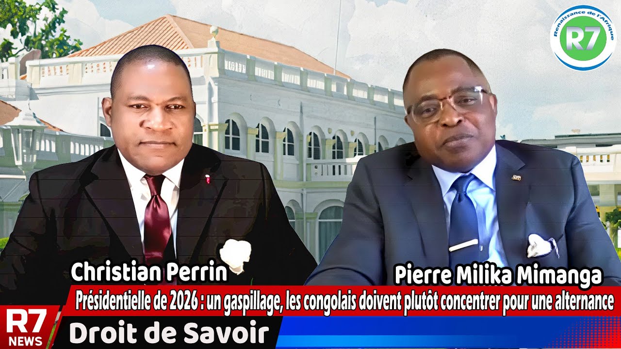 Présidentielle de 2026 : un gaspillage, les congolais doivent plutôt concentrer pour une alternance