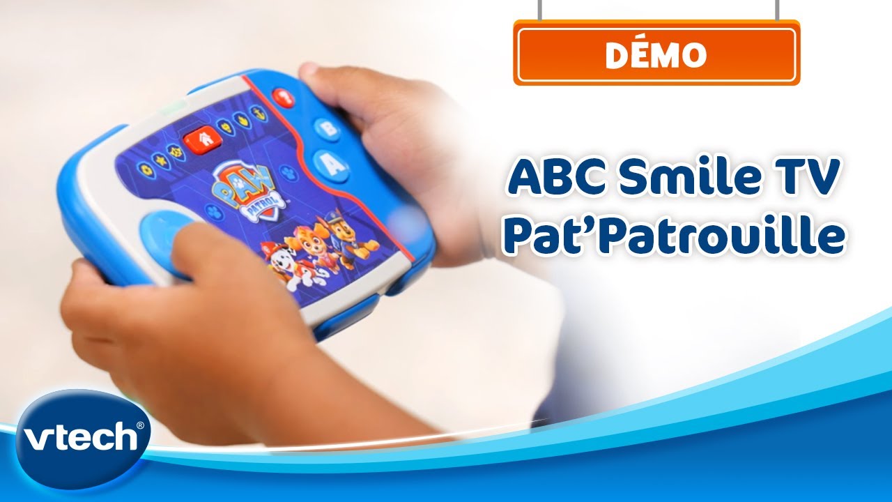 Pat' Patrouille - ABC Smile TV - Console ludo-éducative, 3-7 ans | VTech