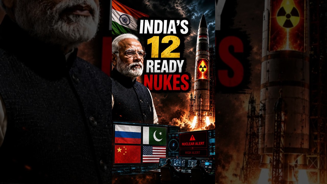 India Deploys 12 Nuclear Warheads on Missiles During Peacetime | SIPRI Report Explained