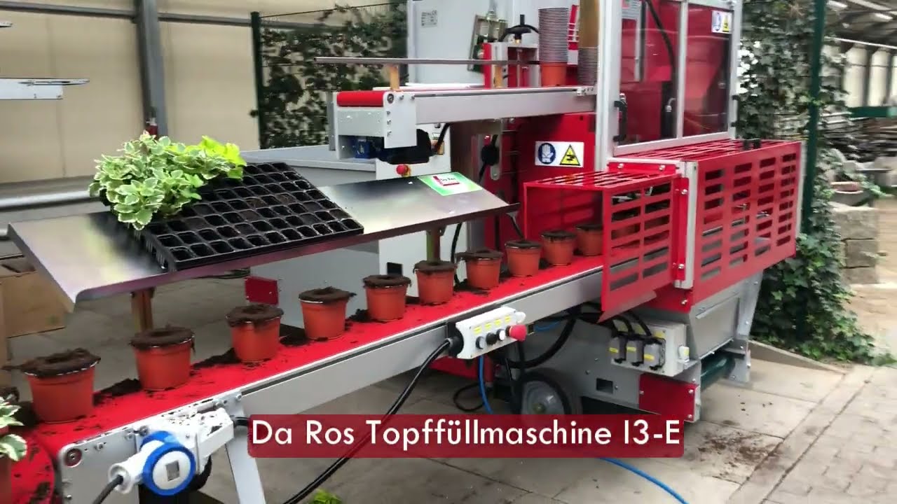 Da Ros Topf-Füllmaschine I3-E