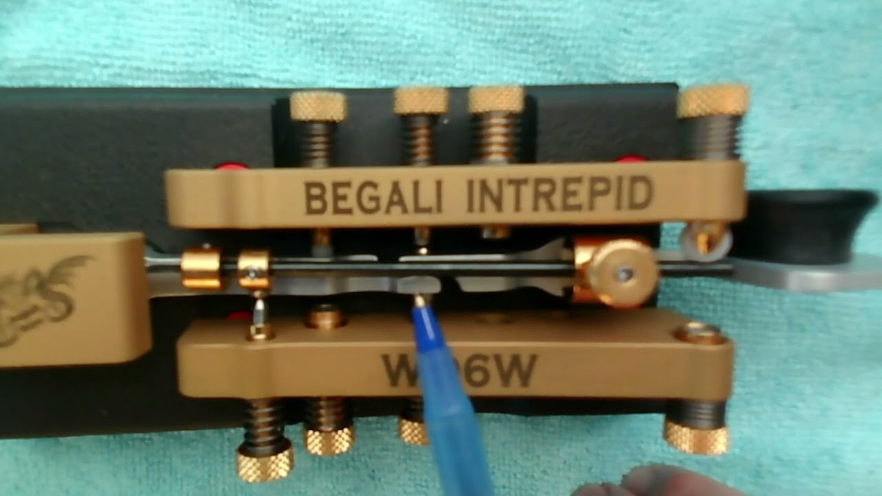 Begali Intrepid Bug и Begali Sculpture Swing Side Swiper — настройка и корректировка