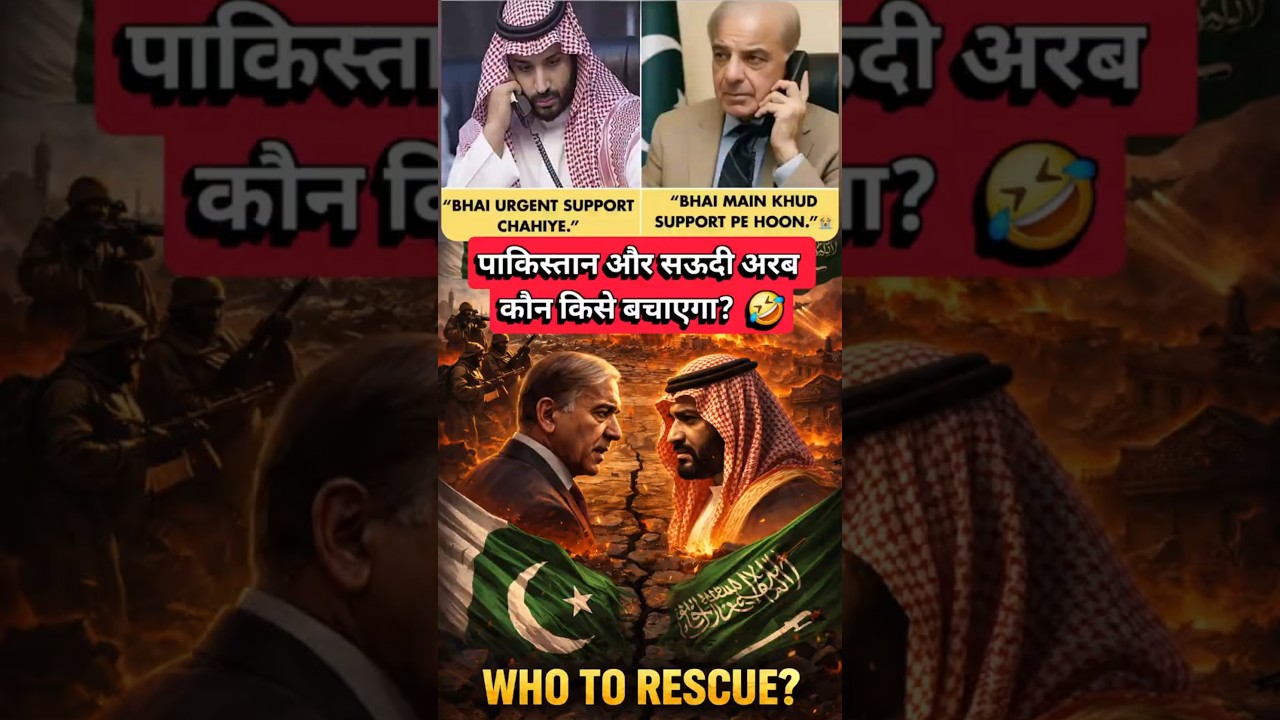 Pakistan&ndash;Saudi Arabia Defense Pact Backfires? Now Who Will Save Whom? 😳🔥 | Shivam Tiwari Sir