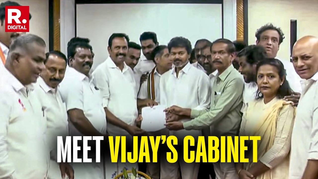 Vijay Becomes Chief Minister Of Tamil Nadu: Meet The Thalapathy's Cabinet Ministers