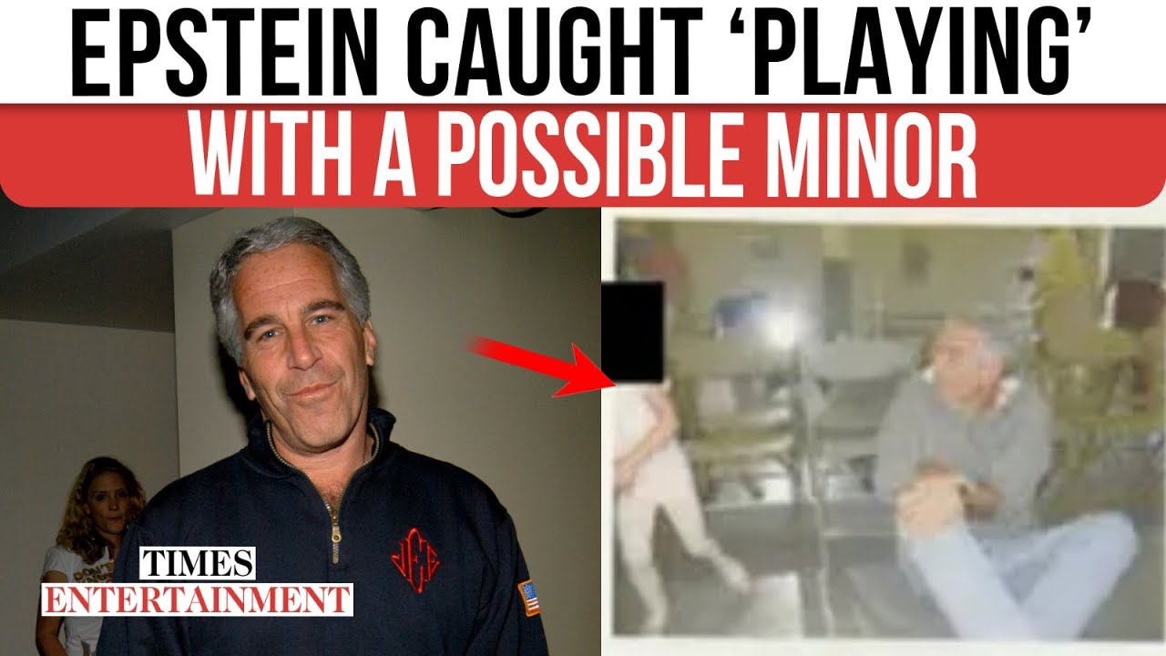 Epstein &lsquo;Having Fun&rsquo; With a Possible Child? DOJ Photos Raise Chilling Questions | WATCH