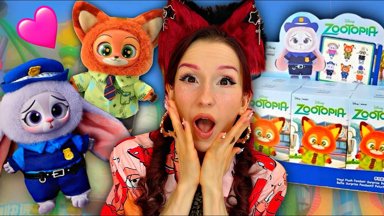 OTWIERAM PRZEUROCZE BLIND BOXY Z ZOOTOPII!