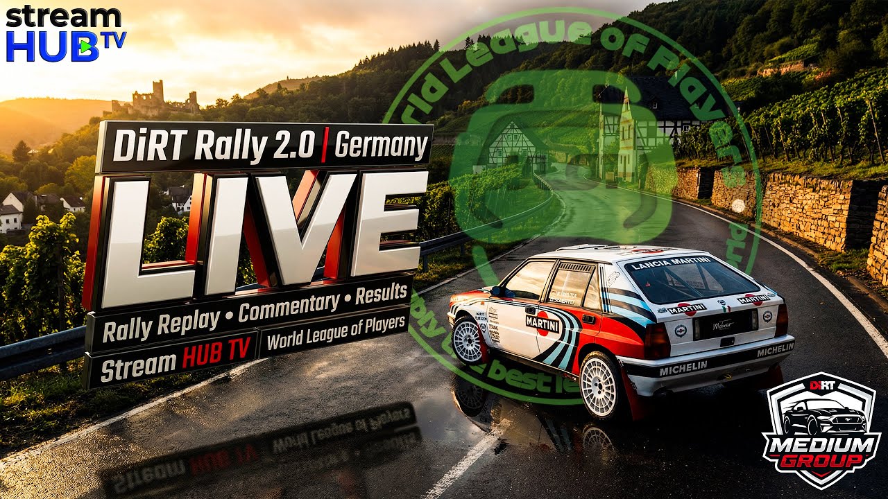 🎮🔥 DiRT 2.0 LIVE STREAM &ndash; Rajd Niemiec 🏁 Stream HUB TV x World League of Players