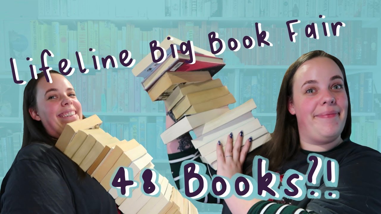 Oops! I tripped and 48 books fell into my bag || Lifeline Big Book fair Haul