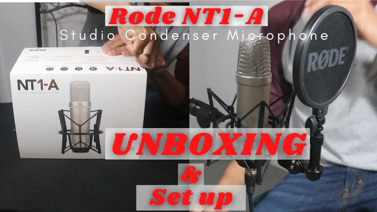 Rode NT1-A Unboxing and Set-up