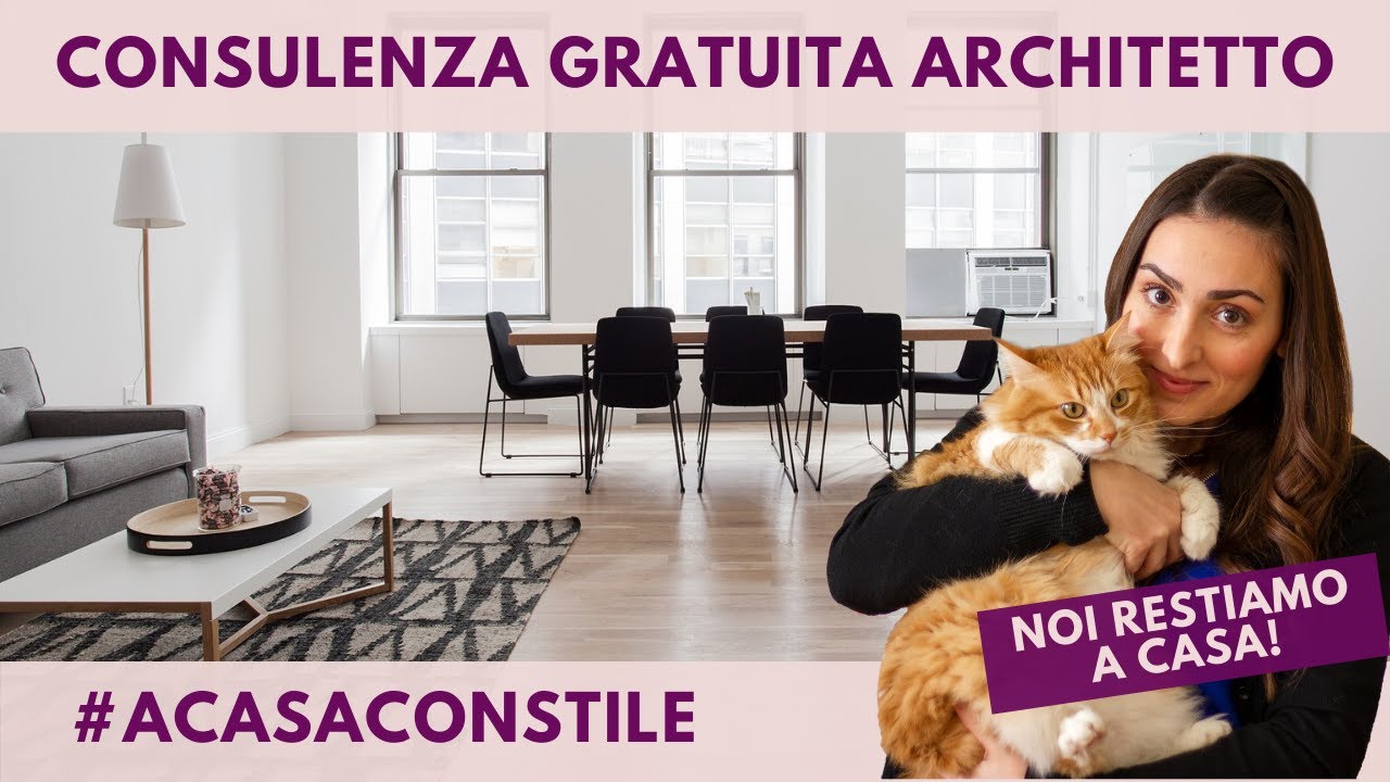*TERMINATA* #acasaconstile: consulenza ARCHITETTO online GRATUITA | #IORESTOACASA